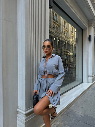 Nova Grey Dress