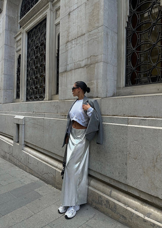 Stellar Silver Skirt