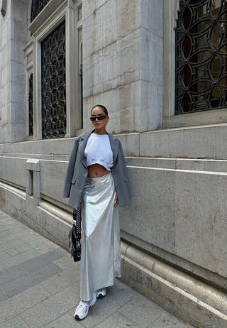 Stellar Silver Skirt