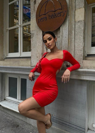 RED LOVE DRESS