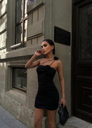 ROSE BLACK DRESS